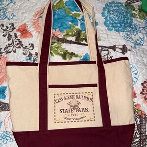 Cass Scenic Railroad State Park Tote Bag